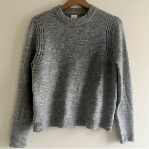 A new day heather gray sweater